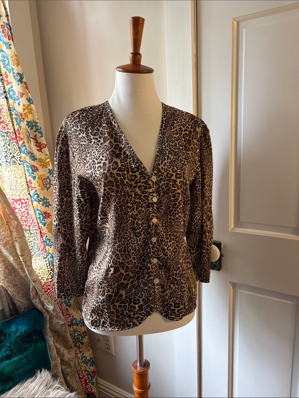 Rouje Leopard Print Chemise